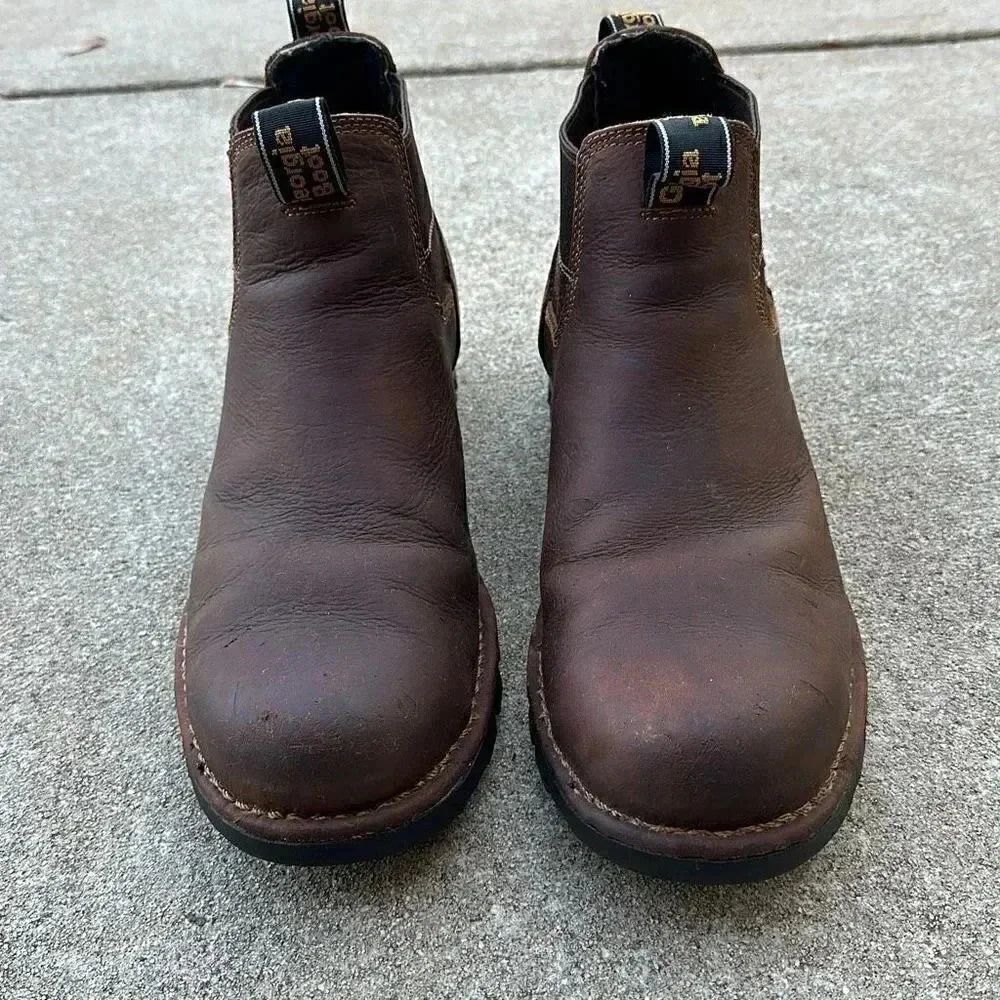 Georgia Boot Eagle One Waterproof Chelsea Work Boot - Picture 2 of 13